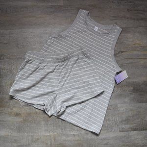 Tank Top & Shorts Pajama Set